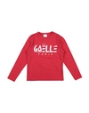 Gaelle Paris Babies' Gaëlle Paris Toddler Girl T-shirt Red Size 6 Cotton, Elastane