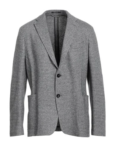 Zegna Man Blazer Grey Size 46 Silk, Cashmere