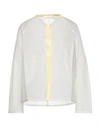 Lamberto Losani Woman Jacket Pastel Yellow Size S Polyurethane, Cashmere In Yellow