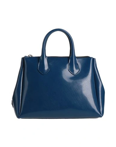 Gum Design Woman Handbag Blue Size - Rubber