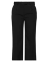 Quira Woman Pants Black Size 8 Wool In Black