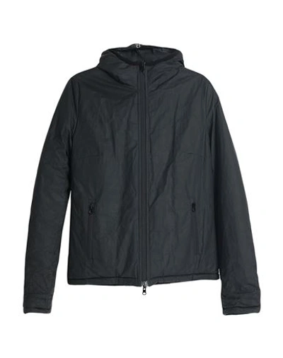Husky Bjanko Man Jacket Charcoal Size L Polyethylene, Polyurethane In Grey