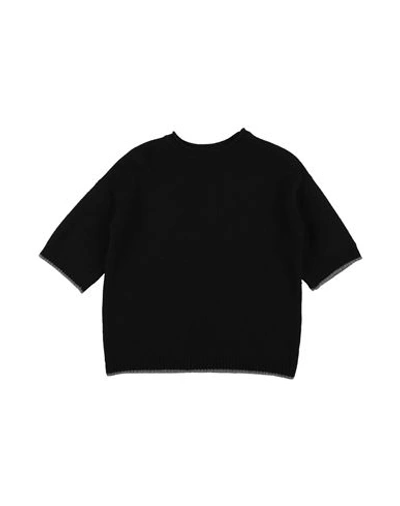 Viaelisa Babies'  Toddler Girl Sweater Black Size 6 Wool, Viscose, Polyamide, Cashmere