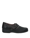 Florence Woman Loafers Black Size 10 Textile Fibers In Black