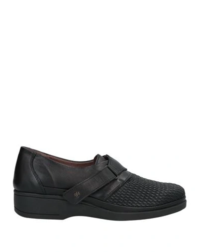 Florence Woman Loafers Black Size 10 Textile Fibers