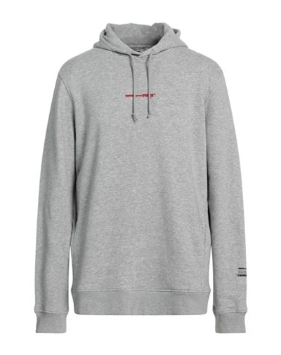 Daniele Alessandrini Homme Man Sweatshirt Grey Size Xxl Cotton, Polyester