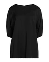 Cavalli Class Woman Top Black Size 12 Viscose