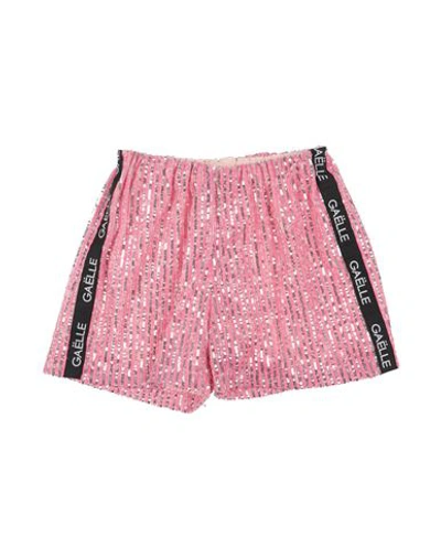Gaelle Paris Babies' Gaëlle Paris Toddler Girl Shorts & Bermuda Shorts Pink Size 6 Polyester, Elastane