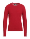 Alpha Studio Man Sweater Red Size 36 Wool