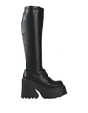 WINDSOR SMITH WINDSOR SMITH WOMAN BOOT BLACK SIZE 8 LEATHER
