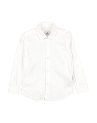 Peuterey Babies'  Toddler Boy Shirt White Size 5 Cotton, Elastane