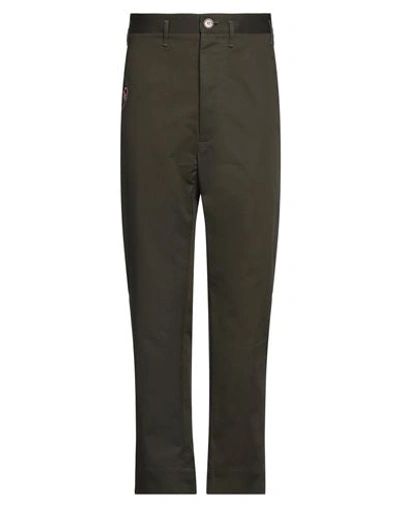 Vivienne Westwood Man Pants Military Green Size 36 Organic Cotton