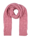 Gentryportofino Woman Scarf Antique Rose Size - Alpaca Wool, Polyamide, Cashmere, Wool In Pink
