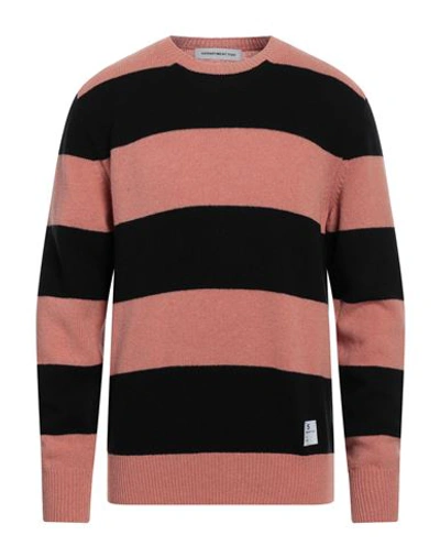 Department 5 Man Sweater Salmon Pink Size Xl Virgin Wool