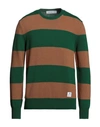 Department 5 Man Sweater Green Size Xl Virgin Wool