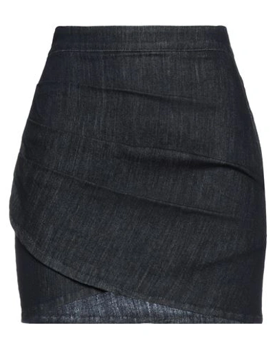 Kaos Jeans Woman Denim Skirt Blue Size 10 Cotton, Elastomultiester, Elastane