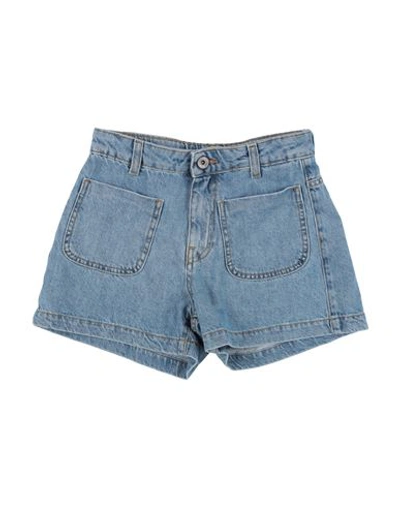 Dixie Babies'  Toddler Girl Denim Shorts Blue Size 6 Cotton