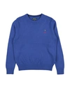 Polo Ralph Lauren Babies'  Toddler Boy Sweater Blue Size 4 Cotton, Cashmere