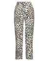 Just Cavalli Woman Pants Beige Size 4 Polyester, Elastane In Beige