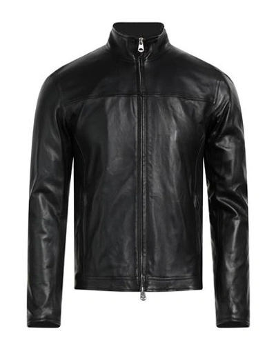 Stewart Man Jacket Black Size Xxl Lambskin