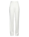 MAX MARA MAX MARA WOMAN PANTS WHITE SIZE 8 TRIACETATE, POLYESTER