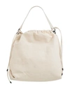 Gentryportofino Woman Handbag Ivory Size - Soft Leather In White