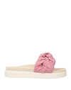 Inuikii Woman Sandals Pink Size 11 Polyamide In Pink