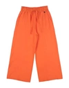 Dixie Toddler Girl Pants Orange Size 6 Viscose, Linen In Orange