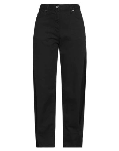 Just Cavalli Woman Pants Black Size 28 Cotton, Elastane
