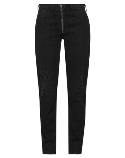 Marcelo Burlon County Of Milan Marcelo Burlon Woman Jeans Black Size 29 Cotton, Elastane