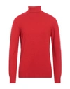 Filippo De Laurentiis Man Turtleneck Red Size 48 Cashmere