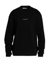 Ih Nom Uh Nit Man Sweatshirt Black Size M Cotton, Elastane In Black
