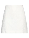 P.a.r.o.s.h P. A.r. O.s. H. Woman Mini Skirt White Size S Cotton, Polyamide