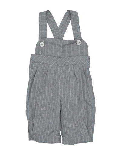 Le Bebé Newborn Boy Baby Jumpsuits & Overalls Grey Size 3 Cotton, Viscose