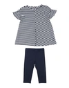 Il Gufo Toddler Girl Co-ord Midnight Blue Size 6 Cotton, Elastane In Blue