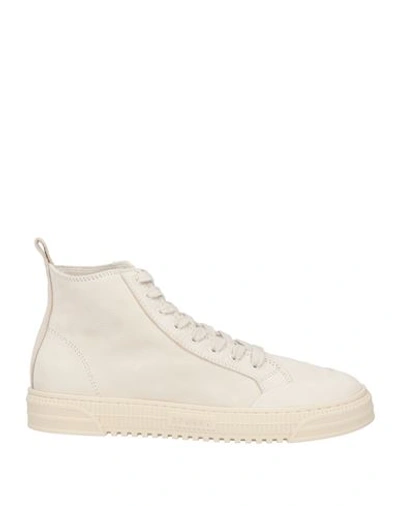 Copenhagen Studios Woman Sneakers Cream Size 10 Soft Leather In White