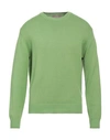 Cruciani Man Sweater Green Size 44 Cotton
