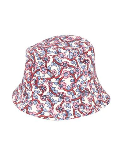 Isabel Marant Printed Bucket Hat In White