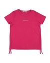 Hinnominate Toddler Girl T-shirt Fuchsia Size 6 Cotton In Pink