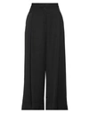 FRASE FRANCESCA SEVERI FRASE FRANCESCA SEVERI WOMAN PANTS BLACK SIZE 12 VISCOSE