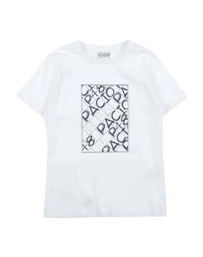 Cesare Paciotti 4us Babies'  Toddler Boy T-shirt White Size 5 Cotton