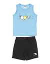 Diadora Toddler Boy Tracksuit Azure Size 6 Cotton In Blue