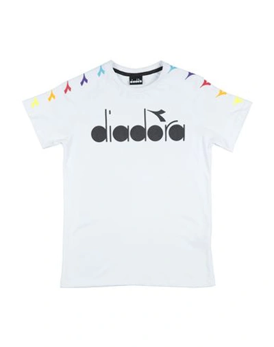 Diadora Babies'  Toddler Boy T-shirt White Size 6 Cotton