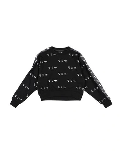 Diadora Babies'  Toddler Girl Sweatshirt Black Size 6 Cotton