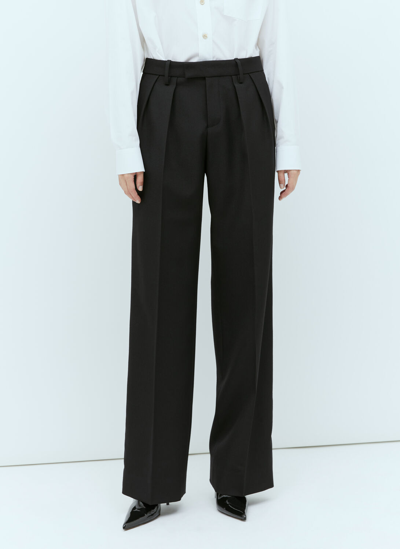 Gucci Wool Pants In Black