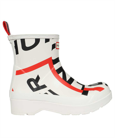 Hunter Rubber Boots In White