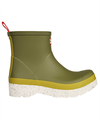 Hunter Rubber Boots In Green