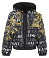 VERSACE JEANS COUTURE REVERSIBLE HOODED DOWN JACKET