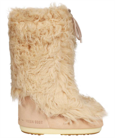 Moon Boot Snow Boots In Pale Pink