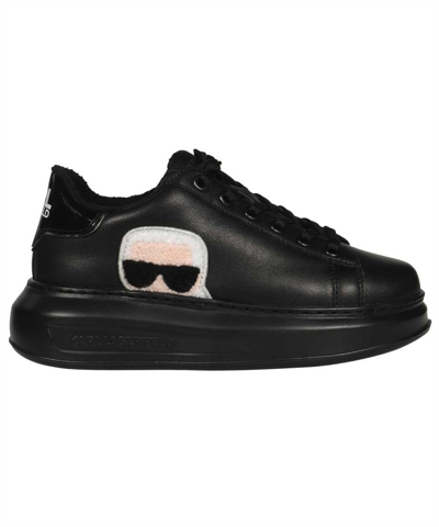 Karl Lagerfeld Low-top Sneakers In Black